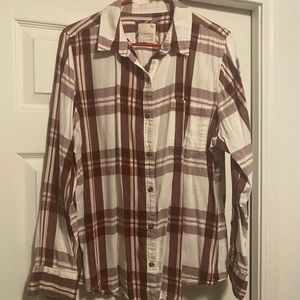Plaid Business Casual Plaid XXL Button down Shirt